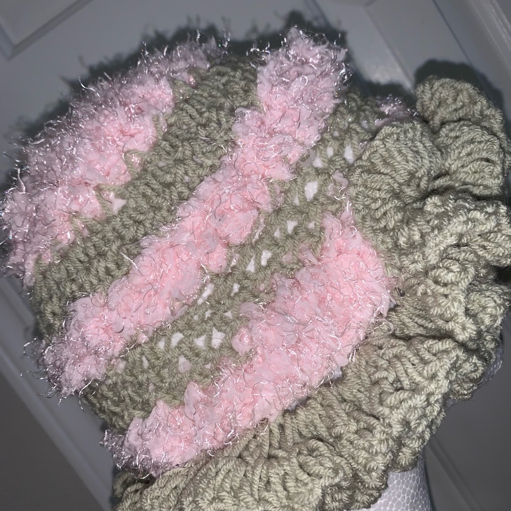 Handmade Crochet Rufflehat
